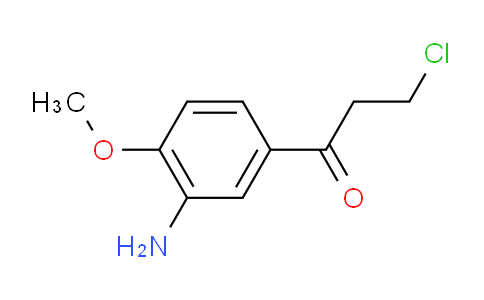 CAS No. 1804042-53-2, 1-(3-Amino-4-methoxyphenyl)-3-chloropropan-1-one