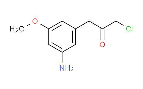 CAS No. 1803857-77-3, 1-(3-Amino-5-methoxyphenyl)-3-chloropropan-2-one