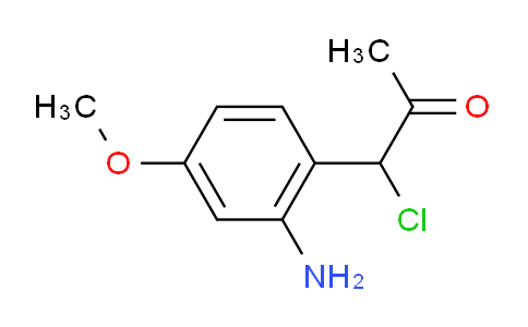 CAS No. 1804218-85-6, 1-(2-Amino-4-methoxyphenyl)-1-chloropropan-2-one