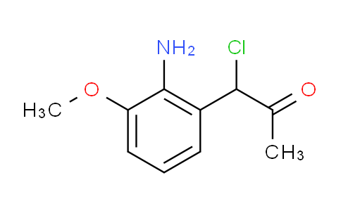 CAS No. 1803799-92-9, 1-(2-Amino-3-methoxyphenyl)-1-chloropropan-2-one