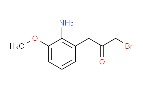 CAS No. 1803799-85-0, 1-(2-Amino-3-methoxyphenyl)-3-bromopropan-2-one
