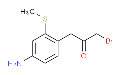 DY749445 | 1806345-57-2 | 1-(4-Amino-2-(methylthio)phenyl)-3-bromopropan-2-one