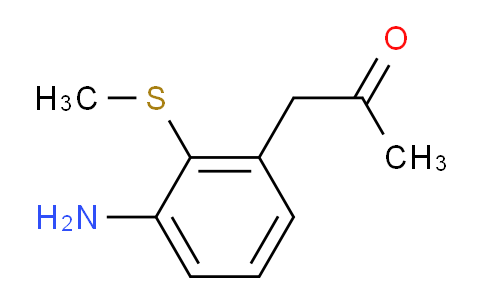 CAS No. 1804215-64-2, 1-(3-Amino-2-(methylthio)phenyl)propan-2-one