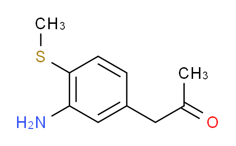 CAS No. 1806345-53-8, 1-(3-Amino-4-(methylthio)phenyl)propan-2-one