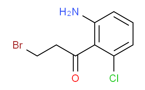 CAS No. 1803834-19-6, 1-(2-Amino-6-chlorophenyl)-3-bromopropan-1-one