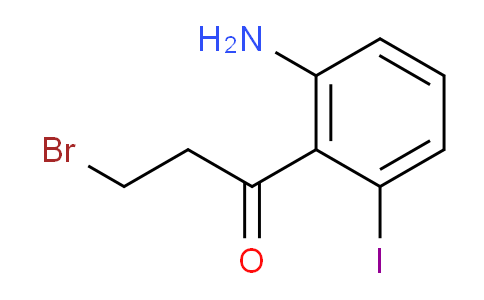 CAS No. 1803842-34-3, 1-(2-Amino-6-iodophenyl)-3-bromopropan-1-one