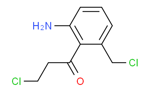 CAS No. 1804041-92-6, 1-(2-Amino-6-(chloromethyl)phenyl)-3-chloropropan-1-one