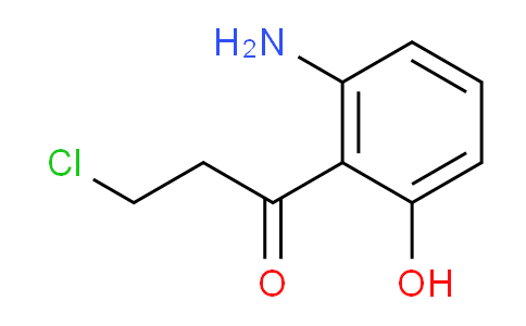 CAS No. 1803863-81-1, 1-(2-Amino-6-hydroxyphenyl)-3-chloropropan-1-one