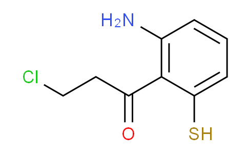 CAS No. 1806435-21-1, 1-(2-Amino-6-mercaptophenyl)-3-chloropropan-1-one