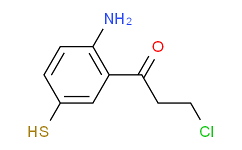CAS No. 1807105-05-0, 1-(2-Amino-5-mercaptophenyl)-3-chloropropan-1-one