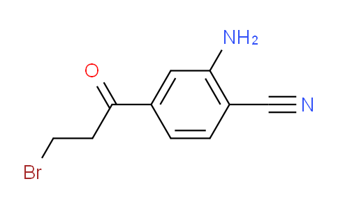 CAS No. 1803858-99-2, 1-(3-Amino-4-cyanophenyl)-3-bromopropan-1-one