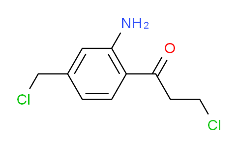 CAS No. 1806549-03-0, 1-(2-Amino-4-(chloromethyl)phenyl)-3-chloropropan-1-one