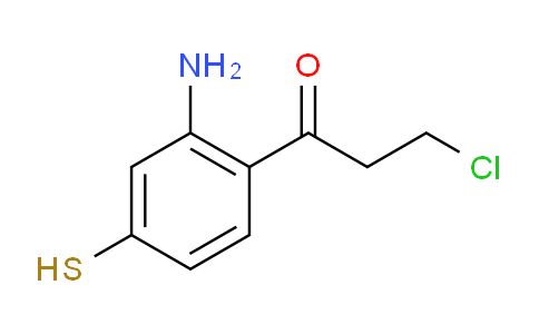 CAS No. 1803843-72-2, 1-(2-Amino-4-mercaptophenyl)-3-chloropropan-1-one