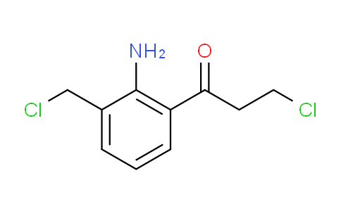 CAS No. 1807049-52-0, 1-(2-Amino-3-(chloromethyl)phenyl)-3-chloropropan-1-one