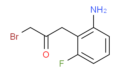 CAS No. 1804225-17-9, 1-(2-Amino-6-fluorophenyl)-3-bromopropan-2-one