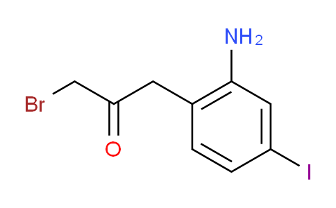 CAS No. 1806573-71-6, 1-(2-Amino-4-iodophenyl)-3-bromopropan-2-one