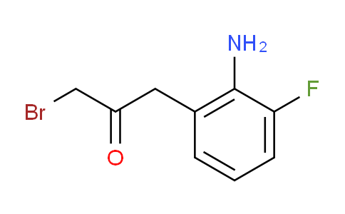 CAS No. 1806297-88-0, 1-(2-Amino-3-fluorophenyl)-3-bromopropan-2-one