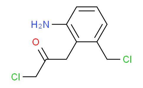 CAS No. 1803865-12-4, 1-(2-Amino-6-(chloromethyl)phenyl)-3-chloropropan-2-one