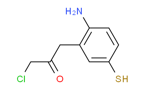 CAS No. 1806329-57-6, 1-(2-Amino-5-mercaptophenyl)-3-chloropropan-2-one