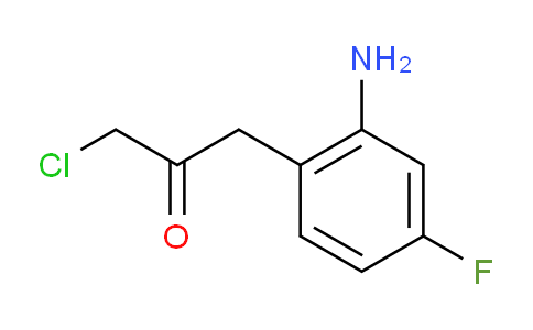 CAS No. 1803841-08-8, 1-(2-Amino-4-fluorophenyl)-3-chloropropan-2-one
