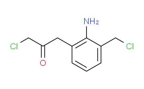 CAS No. 1806364-55-5, 1-(2-Amino-3-(chloromethyl)phenyl)-3-chloropropan-2-one