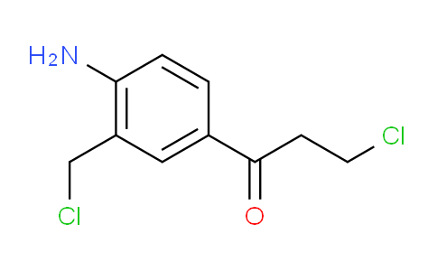 CAS No. 1804041-99-3, 1-(4-Amino-3-(chloromethyl)phenyl)-3-chloropropan-1-one