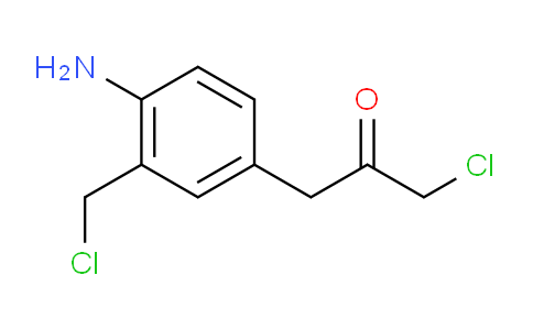 CAS No. 1806294-90-5, 1-(4-Amino-3-(chloromethyl)phenyl)-3-chloropropan-2-one