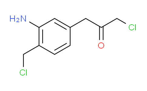 CAS No. 1806568-44-4, 1-(3-Amino-4-(chloromethyl)phenyl)-3-chloropropan-2-one