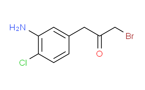 CAS No. 1804399-44-7, 1-(3-Amino-4-chlorophenyl)-3-bromopropan-2-one