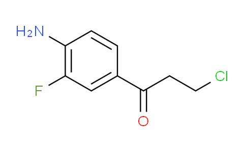 CAS No. 1804202-24-1, 1-(4-Amino-3-fluorophenyl)-3-chloropropan-1-one