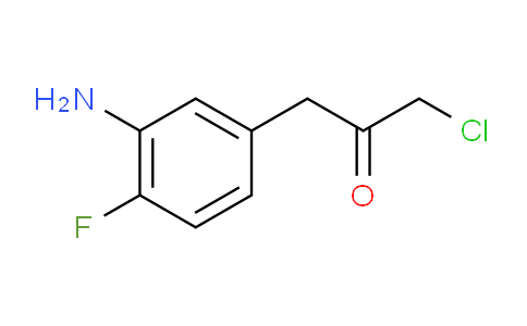 CAS No. 1806298-02-1, 1-(3-Amino-4-fluorophenyl)-3-chloropropan-2-one