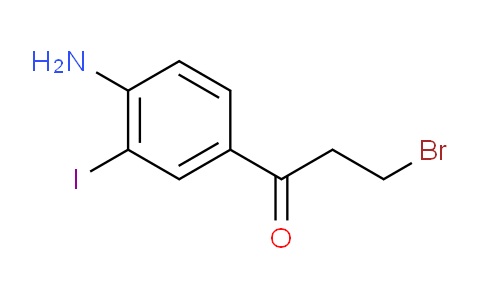 CAS No. 1804502-31-5, 1-(4-Amino-3-iodophenyl)-3-bromopropan-1-one