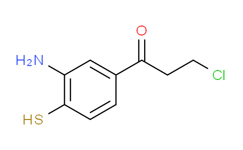 CAS No. 1806575-11-0, 1-(3-Amino-4-mercaptophenyl)-3-chloropropan-1-one