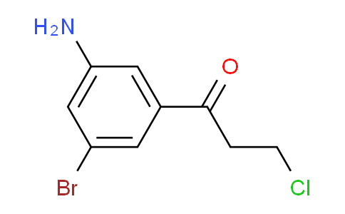 CAS No. 1804201-15-7, 1-(3-Amino-5-bromophenyl)-3-chloropropan-1-one