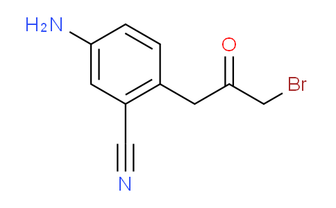 CAS No. 1804220-65-2, 1-(4-Amino-2-cyanophenyl)-3-bromopropan-2-one