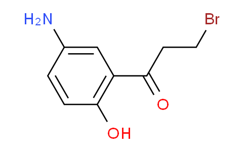 CAS No. 1806572-43-9, 1-(5-Amino-2-hydroxyphenyl)-3-bromopropan-1-one