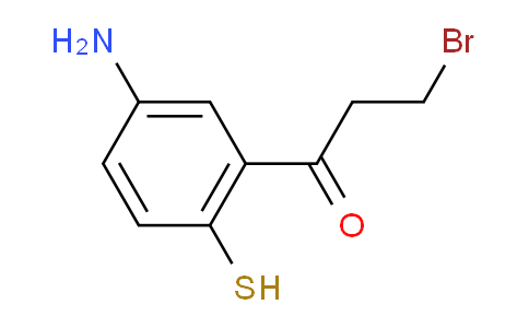 CAS No. 1806575-00-7, 1-(5-Amino-2-mercaptophenyl)-3-bromopropan-1-one