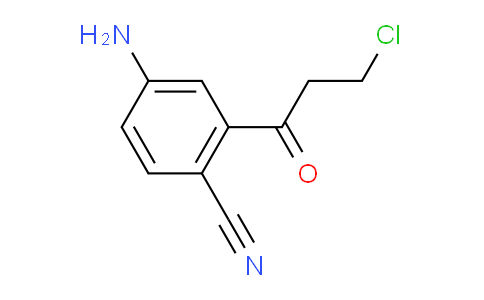 CAS No. 1803859-06-4, 1-(5-Amino-2-cyanophenyl)-3-chloropropan-1-one
