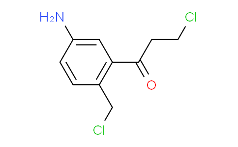 CAS No. 1807050-17-4, 1-(5-Amino-2-(chloromethyl)phenyl)-3-chloropropan-1-one