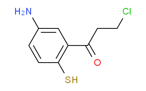 CAS No. 1806435-24-4, 1-(5-Amino-2-mercaptophenyl)-3-chloropropan-1-one