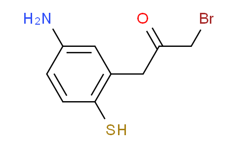 CAS No. 1807060-75-8, 1-(5-Amino-2-mercaptophenyl)-3-bromopropan-2-one