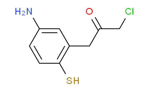 CAS No. 1806403-23-5, 1-(5-Amino-2-mercaptophenyl)-3-chloropropan-2-one