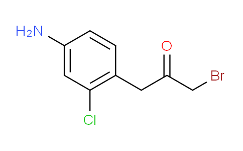 CAS No. 1804399-85-6, 1-(4-Amino-2-chlorophenyl)-3-bromopropan-2-one