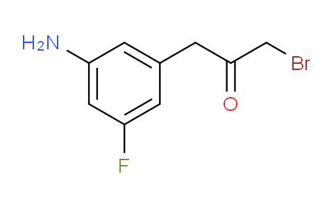 CAS No. 1803796-80-6, 1-(3-Amino-5-fluorophenyl)-3-bromopropan-2-one