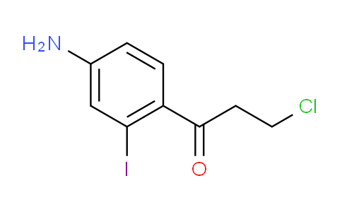 CAS No. 1803880-59-2, 1-(4-Amino-2-iodophenyl)-3-chloropropan-1-one