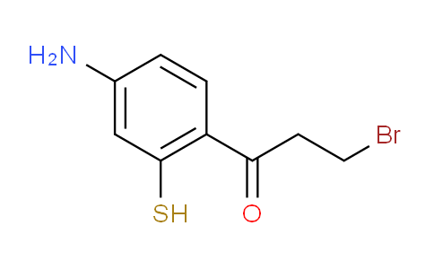 CAS No. 1804503-62-5, 1-(4-Amino-2-mercaptophenyl)-3-bromopropan-1-one