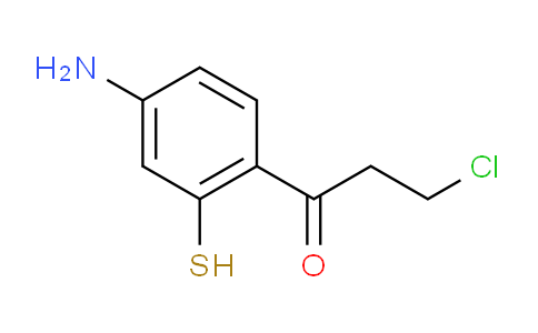 CAS No. 1806345-11-8, 1-(4-Amino-2-mercaptophenyl)-3-chloropropan-1-one