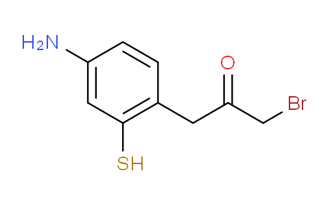 CAS No. 1806402-96-9, 1-(4-Amino-2-mercaptophenyl)-3-bromopropan-2-one