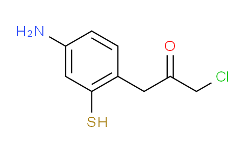 CAS No. 1803881-42-6, 1-(4-Amino-2-mercaptophenyl)-3-chloropropan-2-one