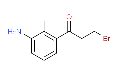 CAS No. 1804204-11-2, 1-(3-Amino-2-iodophenyl)-3-bromopropan-1-one